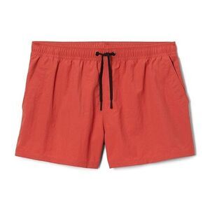 Mountain Hardwear Stryder Shorts Women's Large Orange Drawstring Waist ERK1287